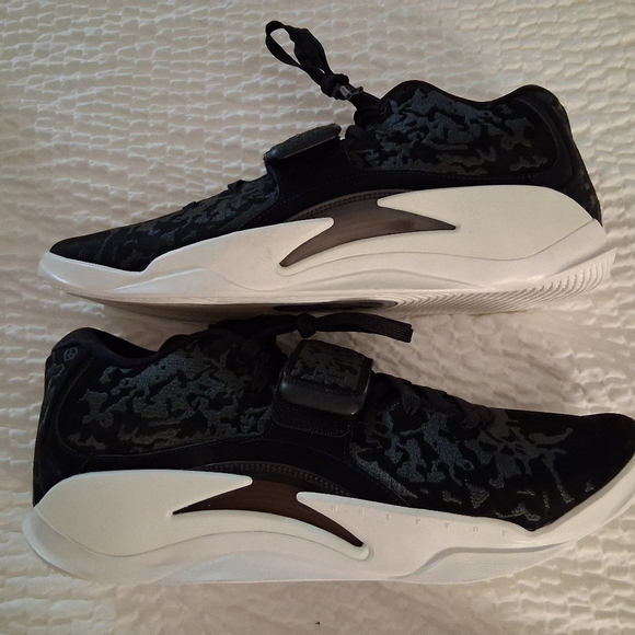 Nike Jordan Zion 3 SE Williamson M.U.D. Ash Basketball Mens Size 12 FN1714 002 - Picture 2 of 7